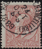 Belgie       .    OBP     .     51     .     O      .  Gebruikt     .   /   .  Oblitéré - 1884-1891 Leopold II