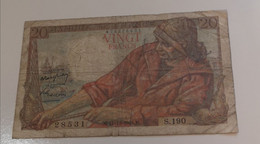 20 Francs 14-10-1948 - 20 F 1942-1950 ''Pêcheur''