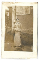 Delcampe - PARIS - Boucher Au 21 Rue Faubourg St Honoré - CARTE PHOTO - Paris (08)