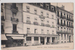CPA Nantes (44) Le Grand Hôtel Terminus En Face De La Gare   Charcuterie Blond   Ed ?? - Bram