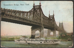 US New York City Queensboro Bridge 1920 - Bridges & Tunnels