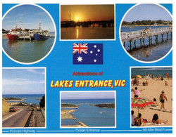 (R 10) Australia - VIC - Lakes Entrance (with Stamp) - Gippsland