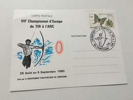 P3 - VIIe Championnat D'Europe De Tir à L'Arc Compiègne 1980 - Archery