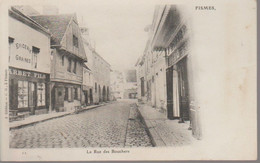 FISMES  - LA RUE DES BOUCHERS - Fismes