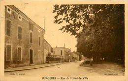 Surgères * Rue De L'hôtel De Ville * Hôtel Des Voyageurs - Surgères