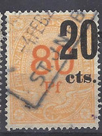 Old Germany Railway Parcel Saargebiet 20cts/80pf (2)Rare. Used Trains/Railways/Eisenbahnmarken - Revenue Stamps