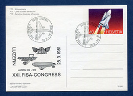 ✈️ Suisse - Fisa Congress - 1981 ✈️ - Avions