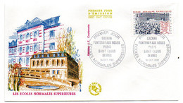 1982 --FDC ...Les Ecoles Normales Supérieures...cachet  CACHAN-FONTENAU AUX ROSES-SAINT CLOUD-SEVRES-PARIS - 1980-1989