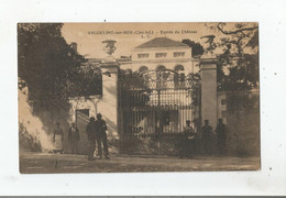 ANGOULINS SUR MER (CHTE INF) ENTREE DU CHATEAU  (ANIMATION) 1916 - Angoulins