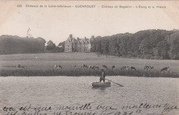 44 GUENROUET.   Chateau De Bogdelin - L'Etang Et La Prairie    TB  PLAN  1908 - Guenrouet