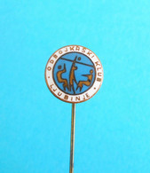 OK LJUBINJE - Bosnia Ex Yugoslavia Club Old Rare Enamel Pin Badge * Volley-ball Voleibol Pallavolo Palla A Volo - Volleyball