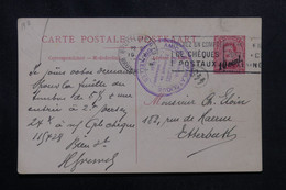 BELGIQUE - Entier Postal ( Illustré Paquebot ) Surchargé De Bruxelles  - L 72301 - Cartes Paquebot