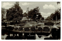 Ref 1406 - 1914 Postcard - The Quarry Dingle - Shrewsbury Shropshire Salop - Shropshire