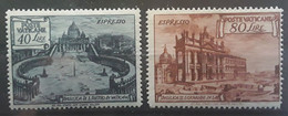 VATICAN POSTE VATICANE VATICANO EXPRES Espresso 1949, Série 11 /12 Neuve * MH TB Cote 50 Euros - Express