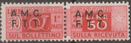 Italia 1947 Trieste Zona A Pacchi Postali UnN°8 MNH/** - Postpaketen/concessie