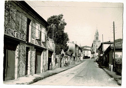 Salvagnac - Avenue St Saint Michel ( Coopérative De Blé, Café-Parc, Galabert, Droguerie-mercerie, Camion Goudron Sager - Salvagnac