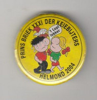 Pin-speld-button Carnavalsvereniging De Keijebijters Helmond (NL) 2004 - Carnaval