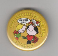 Pin-speld-button Carnavalsvereniging De Keijebijters Helmond (NL) 2008 - Carnival