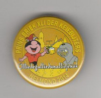 Pin-speld-button Carnavalsvereniging De Keijebijters Helmond (NL) 2014 - Carnaval