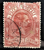 ITALY / ITALIA 1884 - Canceled  - Sc# Q3 - Pacchi Postali 50c - Usados