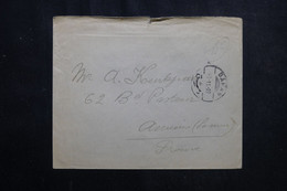 SYRIE - Enveloppe Commerciale De Damas Pour Amiens En 1927, Affranchissement Au Verso - L 72377 - Lettres & Documents