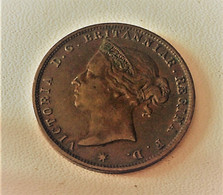 MONNAIE ONE TWENTY FOURTH OF A SHILLING STATE OF JERSEY 1888 VICTORIA  (B18 35)F - Autres & Non Classés