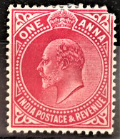 INDIA 1905 - MLH - Sc# 79 - 1a - 1902-11 Roi Edouard VII