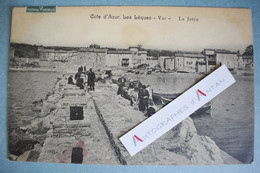 CPA Les Lèques Sur Mer - Var - La Jetée - De Clémence Bérard à C. Faure Maison Desanfant à Valence - Les Lecques