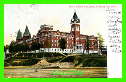 WORCESTER, MA - HOLY CROSS COLLEGE - TRAVEL IN 1905 -  THE METROPOLITAN NEWS CO - - Worcester