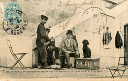 Paris * Tondeur De Chiens Sur Les Berges De La Seine * Métier Parisien * Type Personnage - Ambachten In Parijs