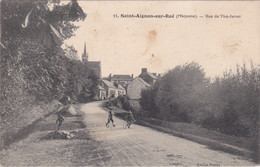 SAINT-AIGNAN-sur-ROË - Rue De Tire-Jarret - Enfants Jouant - RARE - Saint Aignan Sur Roe