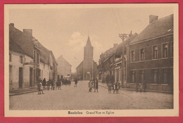 Basècles - Grand' Rue Et Eglise ... Belle Animation - 1946 ( Voir Verso ) - Beloeil