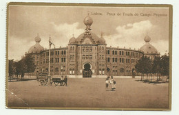 LISBOA - PRACA DE TOURIS DO CAMPO PEQUENO 1928   VIAGGIATA FP - Lisboa