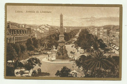 LISBOA - AVENIDA DE LIBERDADE  1928   VIAGGIATA FP - Lisboa