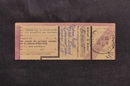GUYANE - Récépissé De Mandat De St Laurent Du Maroni En 1959 - L 72416 - Brieven En Documenten