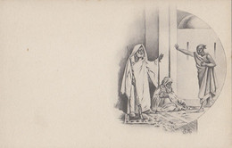 Afrique - Algérie - Illustration - Types - Vieillard Gardien Fusil - Accueil - Précurseur - Szenen
