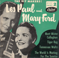 Disque - Les Paul And Mary Ford - The Hit Makers! Part II - Capitol EAP 2-416 - U S 1953 - Country Et Folk