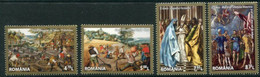 ROMANIA 2014 Art In Cultural Heritage MNH / **.  Michel 6851-54 - Ongebruikt