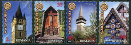 ROMANIA 2014 Discover Romania I MNH / **.  Michel 6832-35 - Nuevos