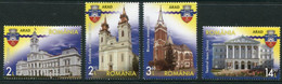 ROMANIA 2014 Romanian Towns: Arad MNH / **.  Michel 6773-76 - Ongebruikt