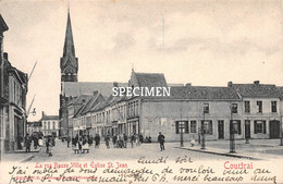 La Rue Basse Ville Et Eglise St. Jean - Courtrai - Kortrijk - Kortrijk