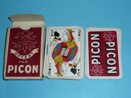 Rare Vintage Jeu De Cartes PICON Apéritif En Boite - 32 Karten