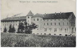 81 ( Tarn ) - DOURGNE - Abbaye Ste Scholastique ( Facade Interieure ) - Dourgne