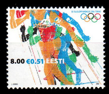 Olympic Games 2006 , Estland  - Zegel Postfris - Invierno 2006: Turín