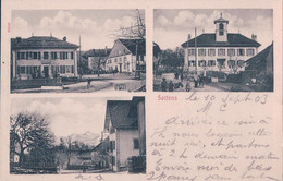 Sottens VD, Collège Et Café Restaurant (11.9.1903) - Sottens