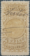 Brazil Brazile,Revenue Stamp Tax National Treasure 1000Reis,Used - Officials