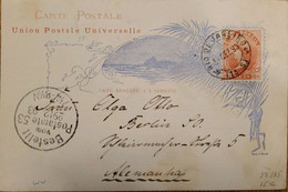 A) 1993, BRAZIL, POSTAL STATIONARY, SHIPPED TO BERLIN GERMANY, BESTELLT VOM POSTAMTE, RIO DE JANEIRO - Briefe U. Dokumente