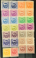 AUSTRIA - MNH - ANK 698-711, 713 - PAIRS! - Unused Stamps