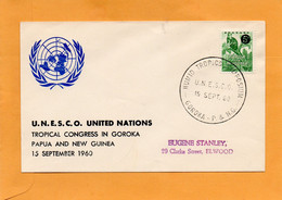 Papua New Guinea UN 1960 FDC - Papua-Neuguinea