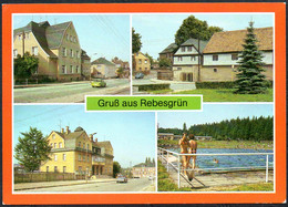 E1899 - TOP Rebesgrün Kr. Auerbach Ferienheim Glück Auf Rathaus Waldbad Freibad - Bild Und Heimat Reichenbach - Auerbach (Vogtland)